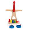 Balanta lemn colorat Montessori