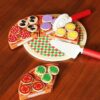 Pizza lemn Montessori