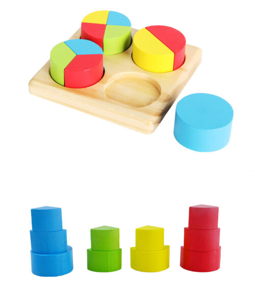 Set clasic 4 in 1 Montessori