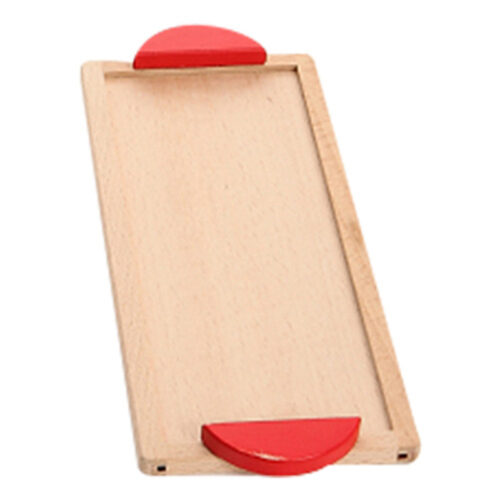 Set tava, tacamuri vase lemn Montessori