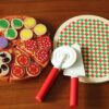 Pizza lemn Montessori