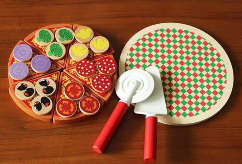 Pizza lemn Montessori