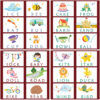 Joc spelling words Montessori