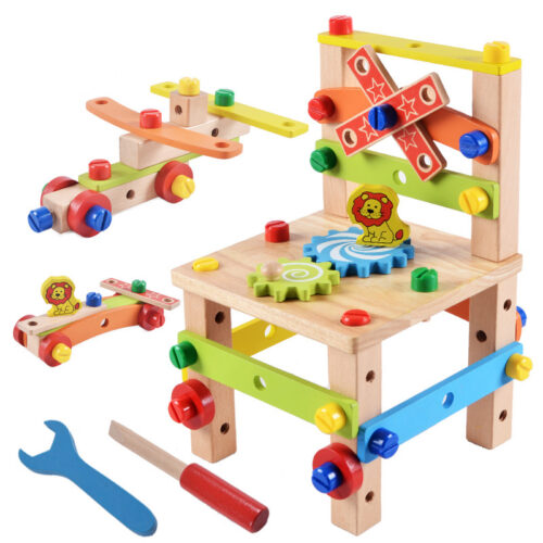 Scaun lemn asamblare Montessori