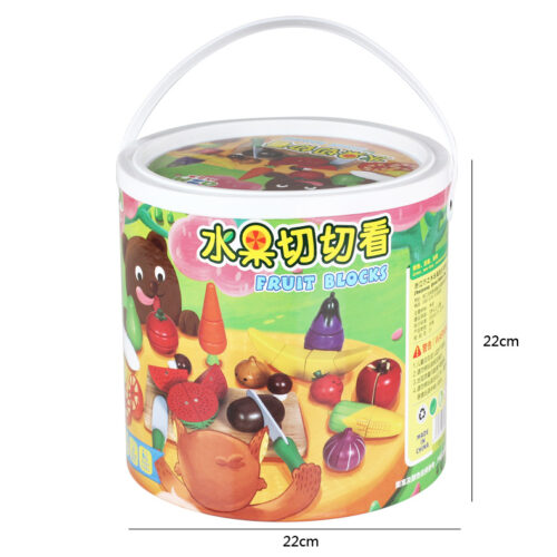 Legume si fructe lemn Montessori