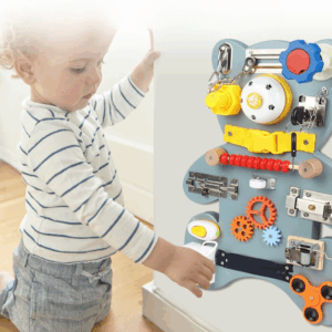 Panou senzorial urs Montessori