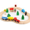 Tren lemn Montessori
