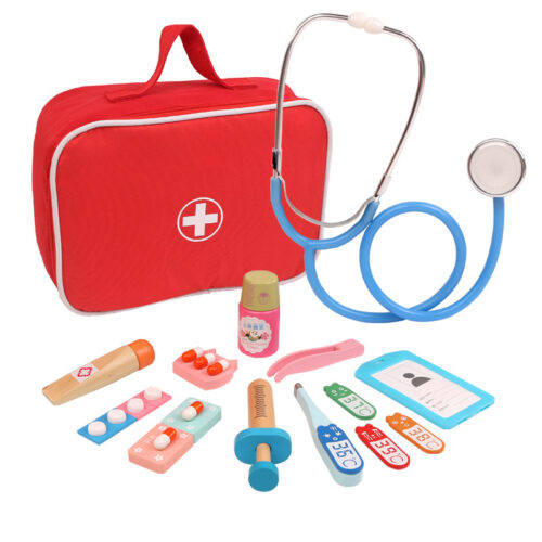 Trusa medicala lemn Montessori