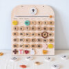 Panou activitati zilnice Montessori