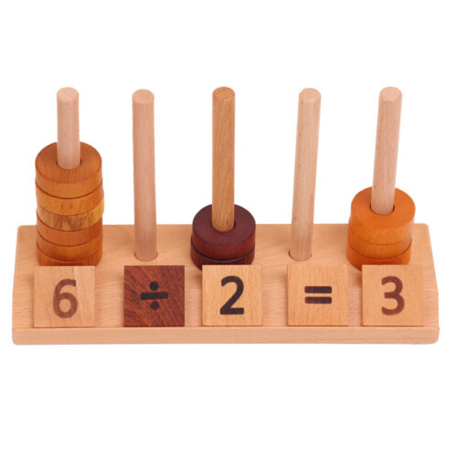 Numaratoare lemn Montessori