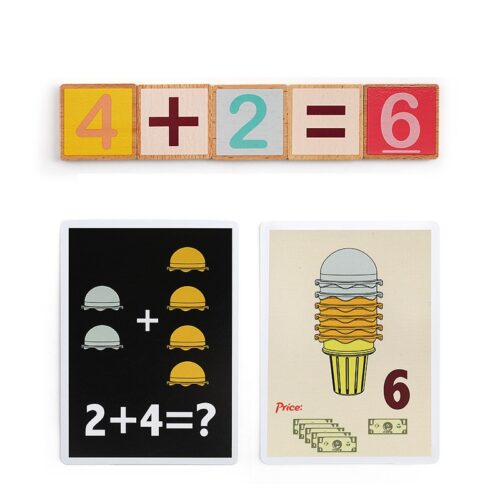 Joc matematica inghetata Montessori